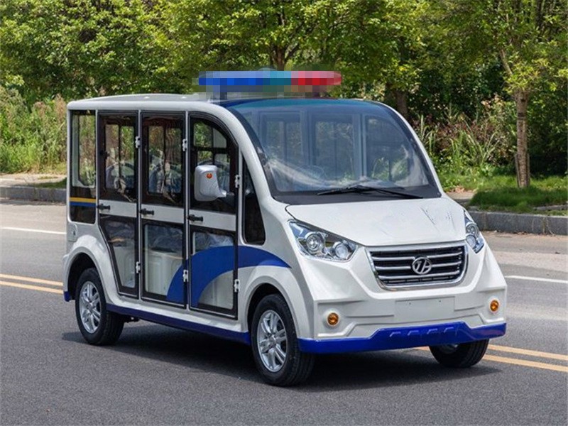 8座封闭电动巡逻车-可选燃油款